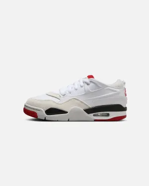 Jordan Kids' Air Jordan 4 RM (GS) White/Varsity Red Shoe Carnival Nike Shoes