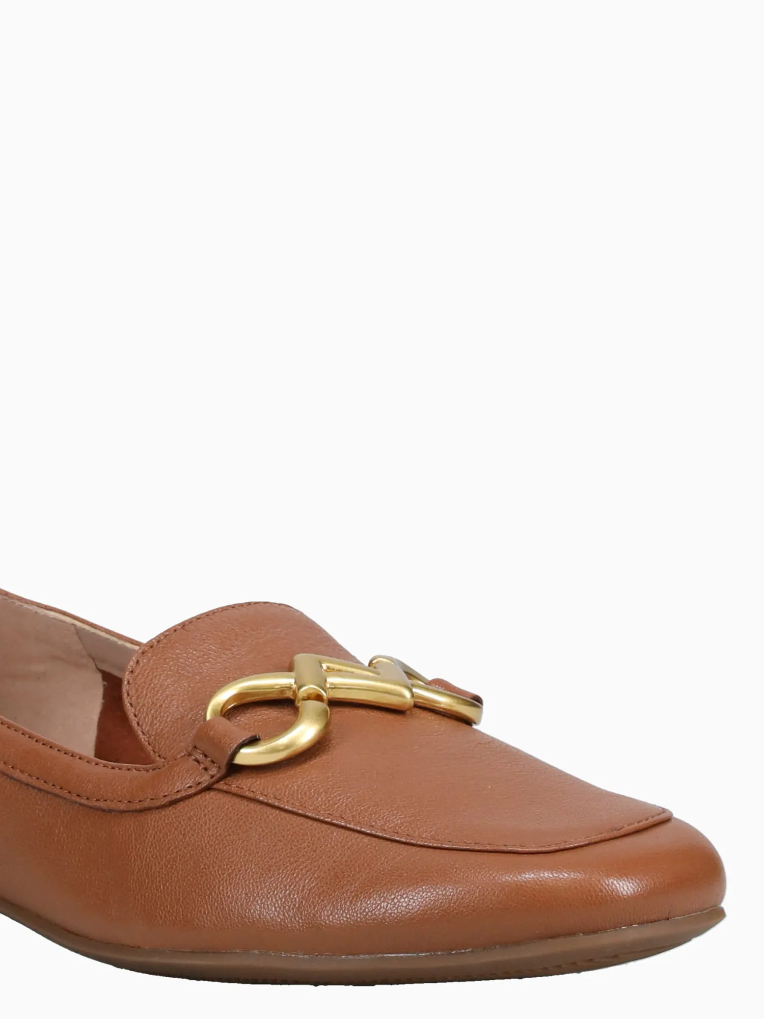 Jovie English Tea Leather Sebago Loafers