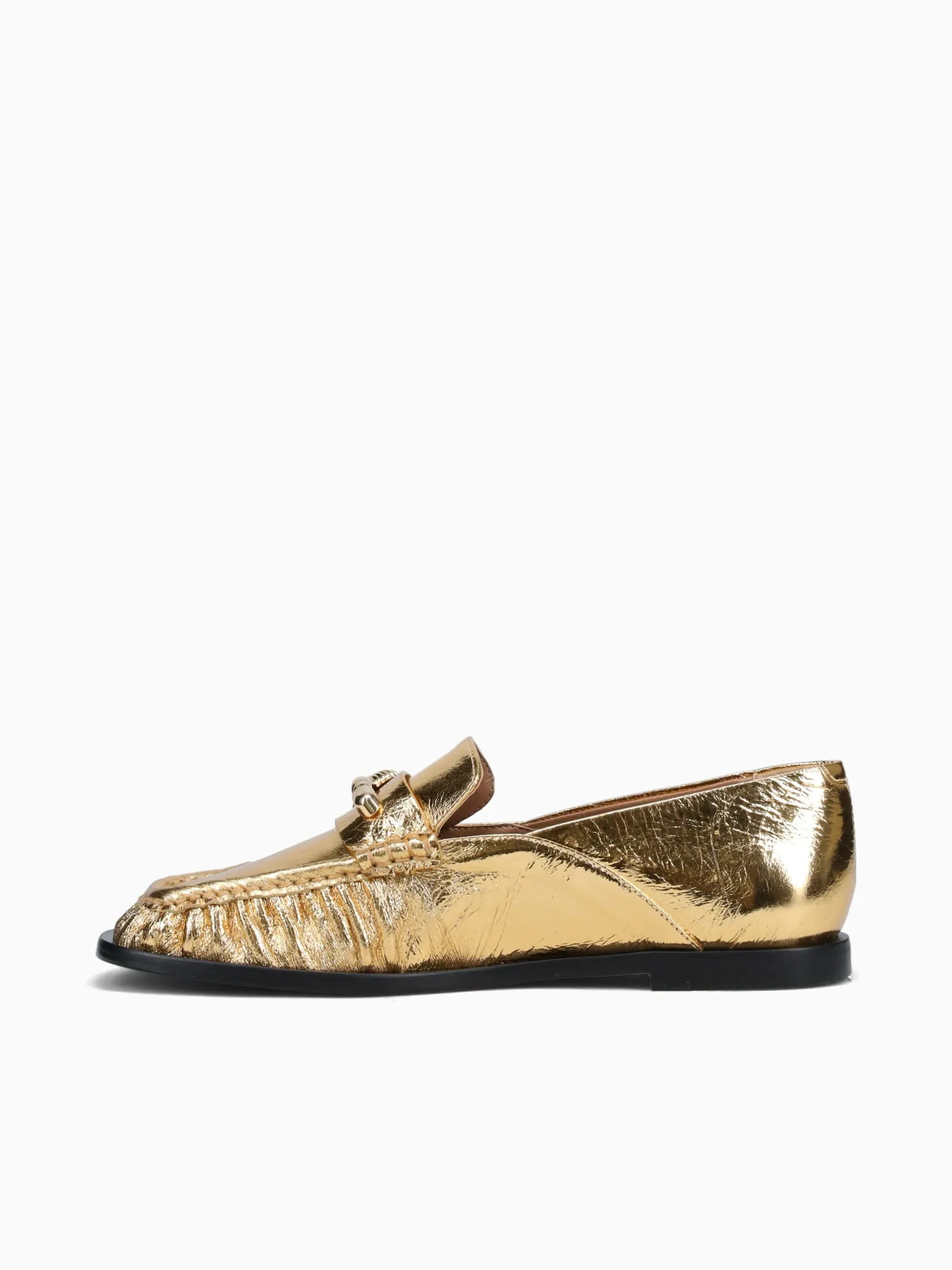Kailani Ouro Metal Bala Summer Outfits With Loafers