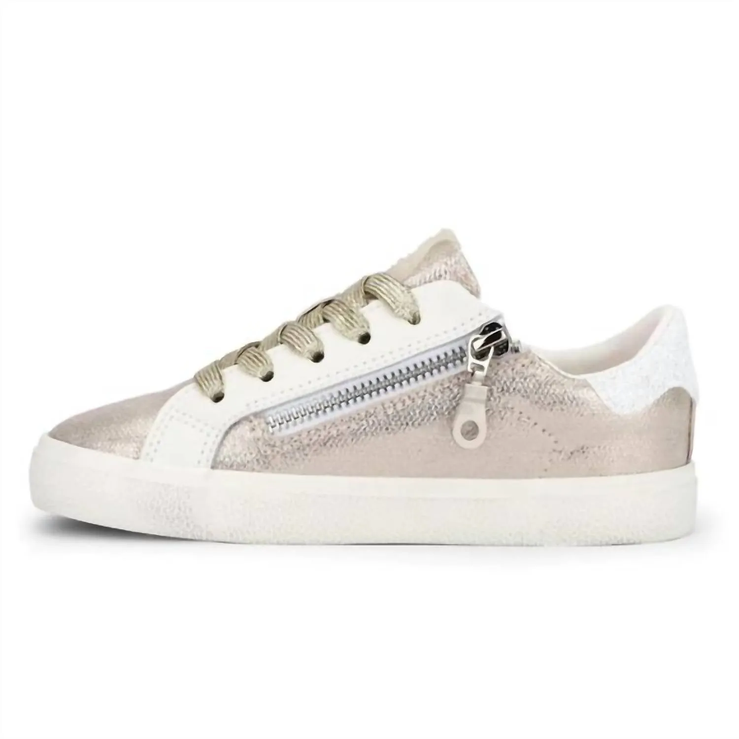 Ugly Flat Shoes Kelsie Shoes In Gold Multi