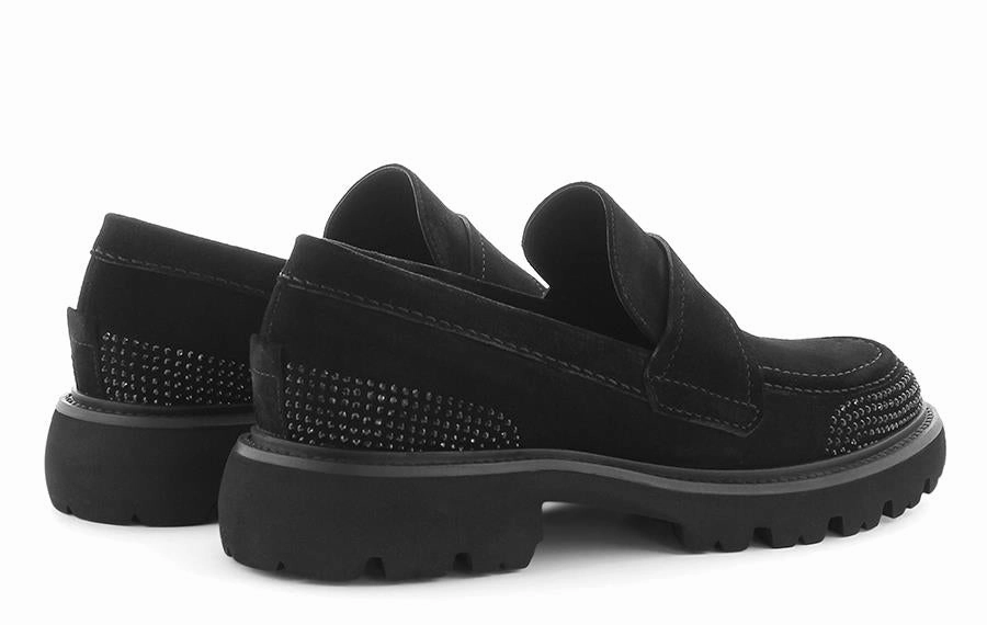 Thin White Socks For Loafers Ken Jamie Black