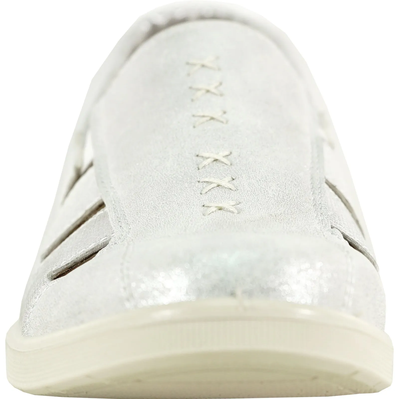 Sandals Halcyon Beach KOZI Women Comfort Casual Shoe OY3236 Wedge Sandal Silver