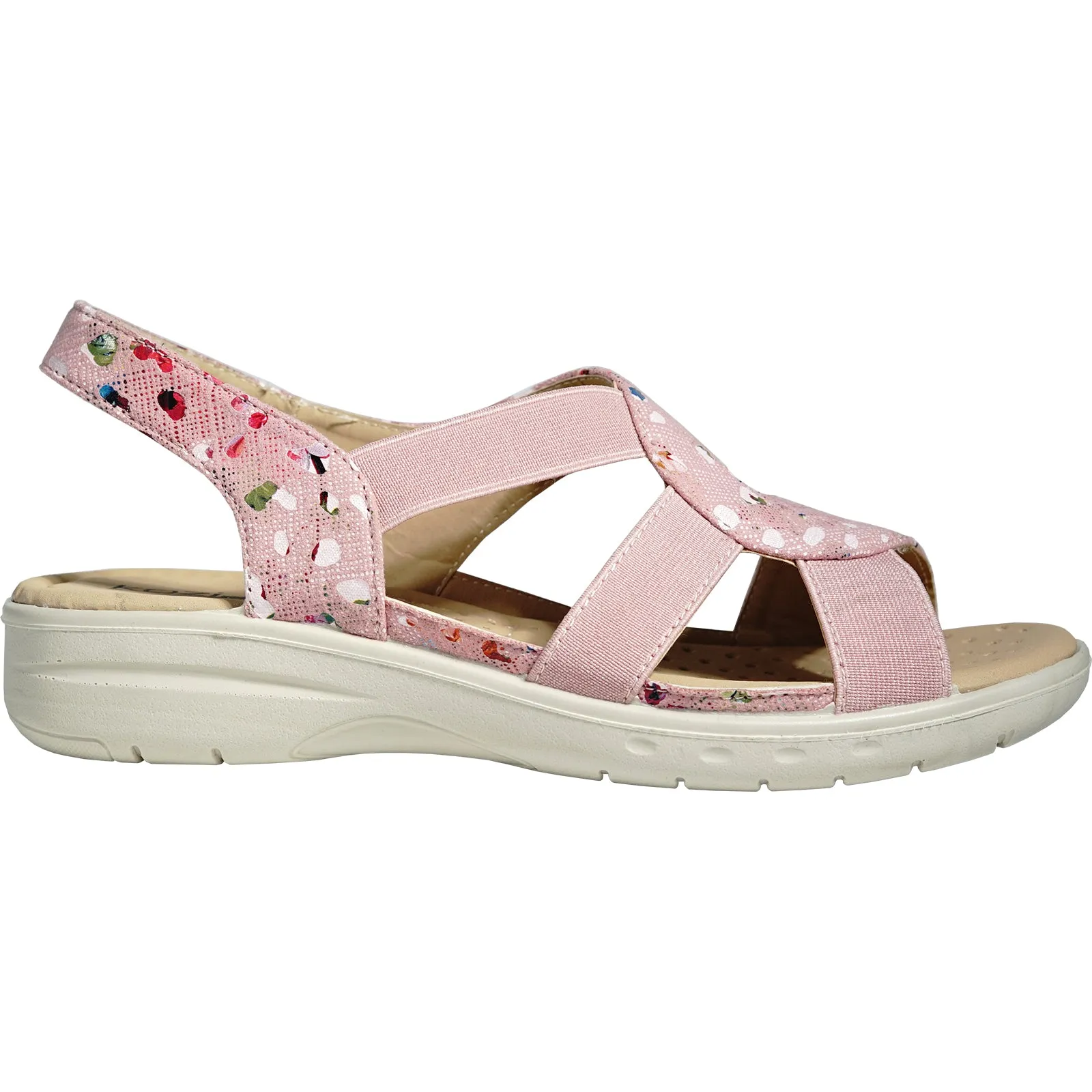 kozi Women Sandal OY3132 Comfort Wedge Sandal Dusty Pink Sandals Friday