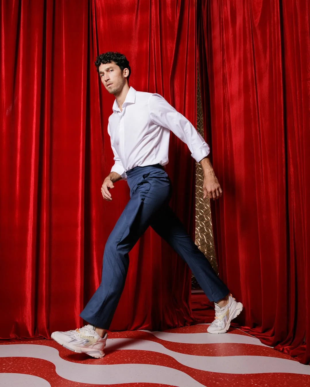 Rollable Flat Shoes L003 Neo Tech Offwhite Offwhite textile