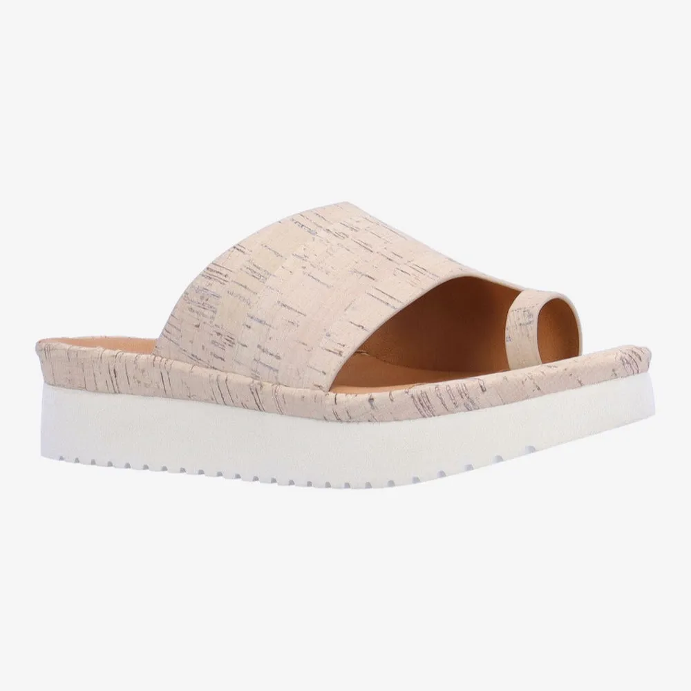 Comfortable Sandals Wedge L'AMOUR DES PIEDS AHLINA - WHITE MULTI