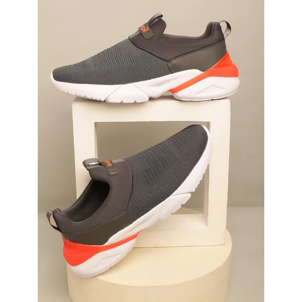 Leap7x Non-Lacing Grey Casual Slip-on Shoes For Men BRISK-01 By Liberty Sneakers Pants Casual Shoes Outfits