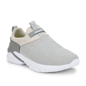Leap7x Non-Lacing Light Grey Casual Slip-on Shoes For Men BRISK-01 By Liberty Jordan Retro I High Og Casual Shoes