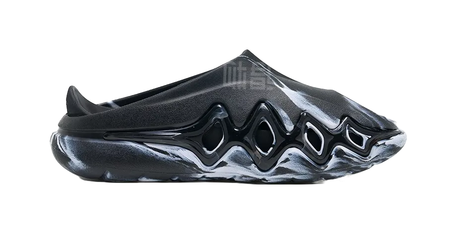 Rigorer Shark 3 Slides - Black White Slide Slippers for Unisex Best Slippers For Summer