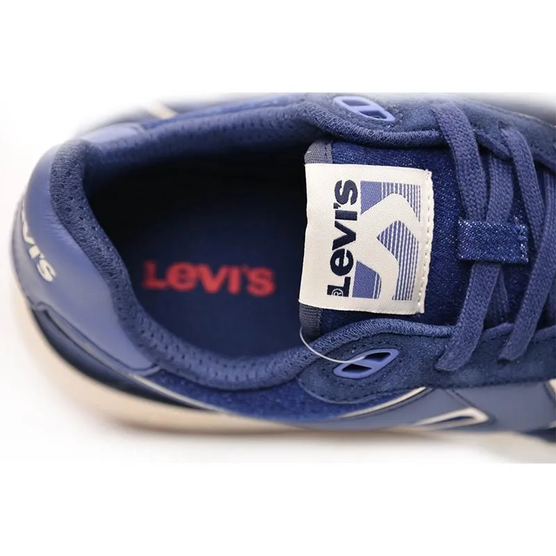 LEVI'S Mens Charge Sneakers Navy LVM4 Dress With Sneakers