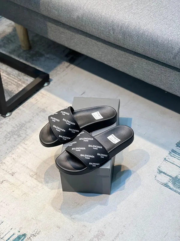 Sandals Black White Balenciaga Luxury Sandals