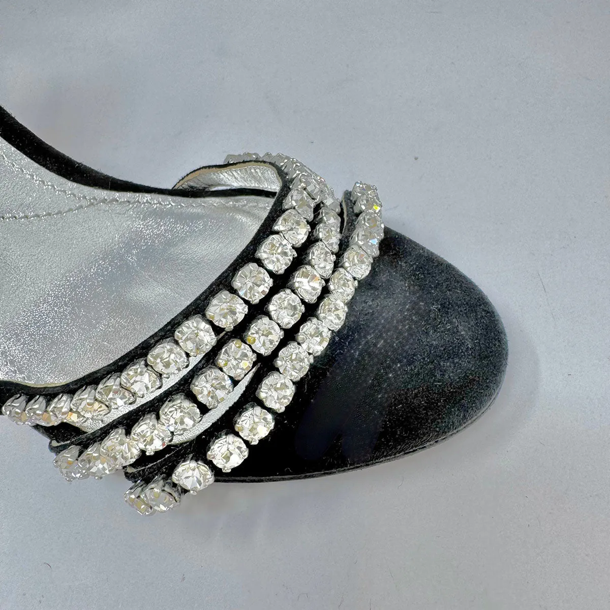 Sport Sandals Prada Crystal Embellished Sandals