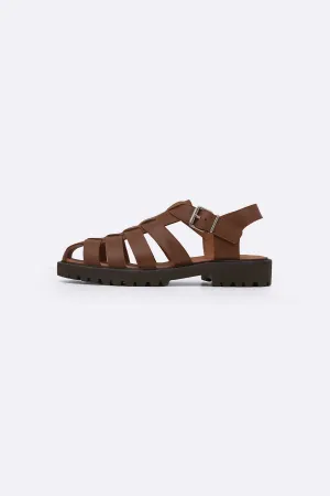 Sandals Price CLASSIC FISHERMAN LEATHER SANDALS
