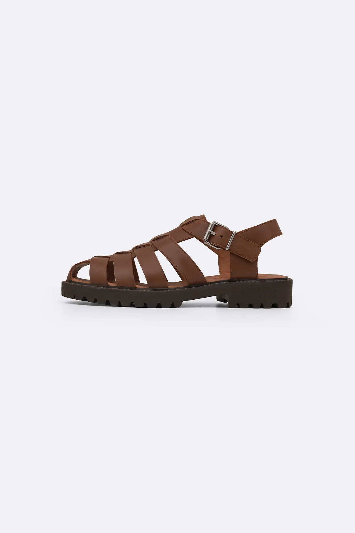 CLASSIC FISHERMAN LEATHER SANDALS African Sandals