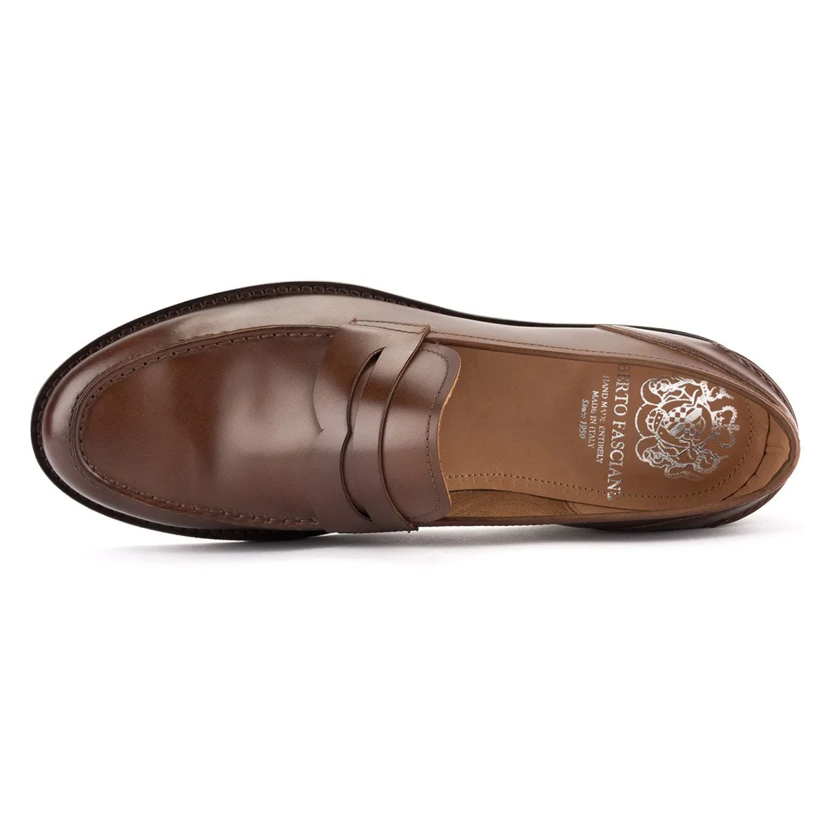 ZEN 57020<br>Brown Loafers Mens Shoes Loafers
