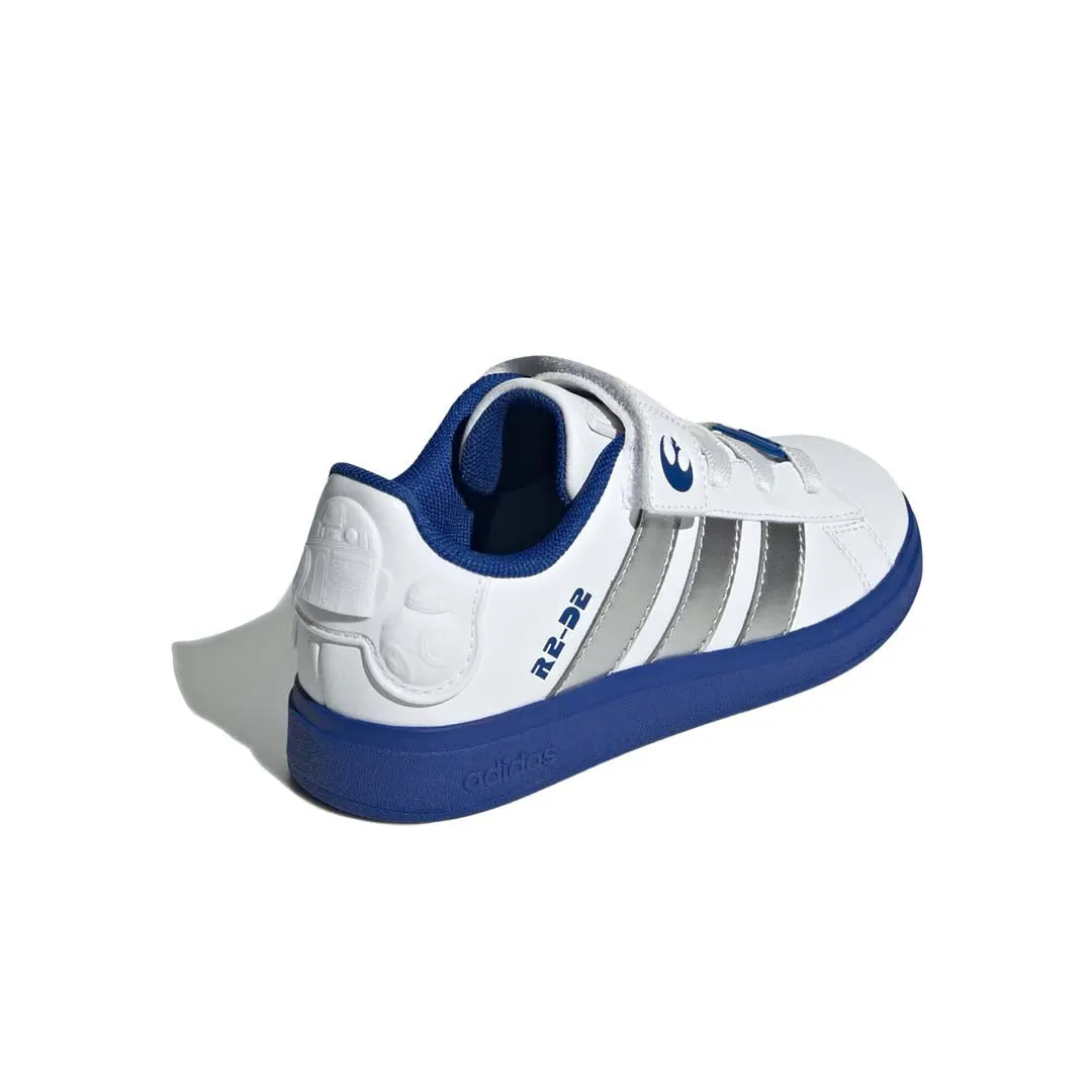 Adidas Gray Shoes adidas - Kids' (Preschool) Disney Star Wars Droids Grand Court 2.0 Shoes (IH1136)