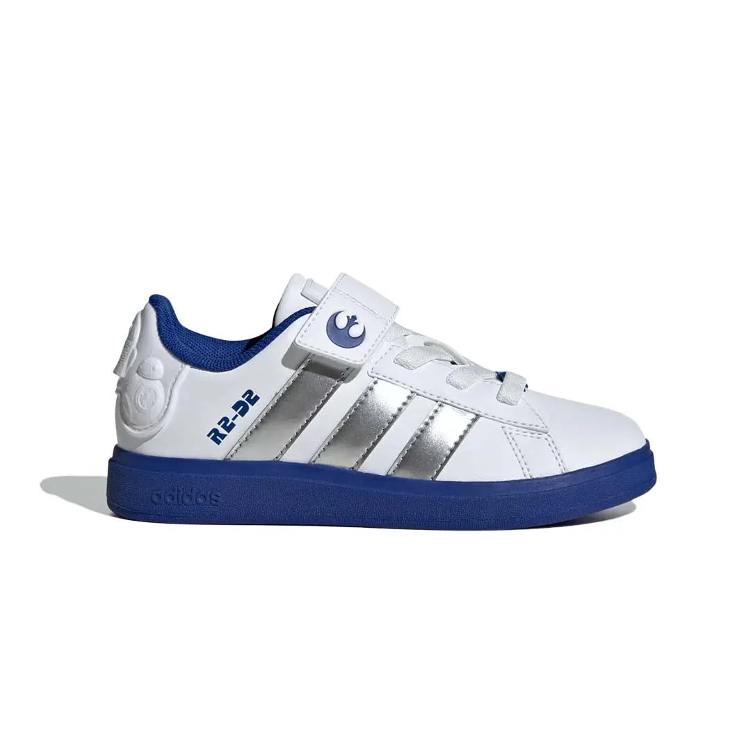 adidas - Kids' (Preschool) Disney Star Wars Droids Grand Court 2.0 Shoes (IH1136) Adidas Ankle High Shoes