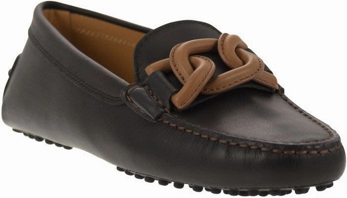 Loafers Designer LOAFER WITH METAL CHAIN