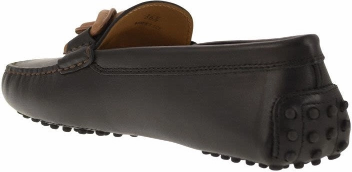 LOAFER WITH METAL CHAIN Minimalist Loafers