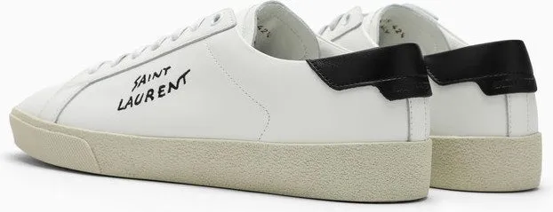 Wash Sneakers LOGO EMBROIDERED LOW TOP SNEAKERS