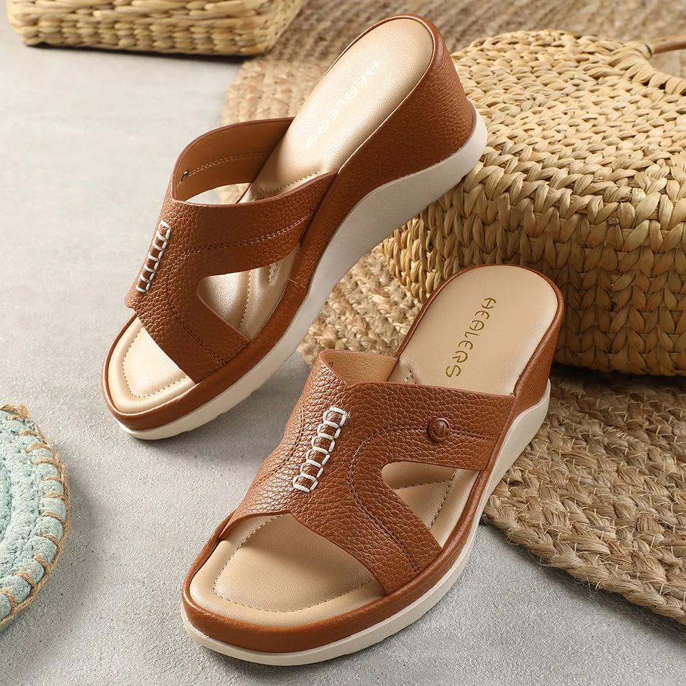 Sandals Golf Resorts Healers Tan Casual Sandal For Women S172-02 By Liberty