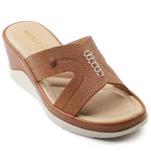 Dressy Sandals Healers Tan Casual Sandal For Women S172-02 By Liberty