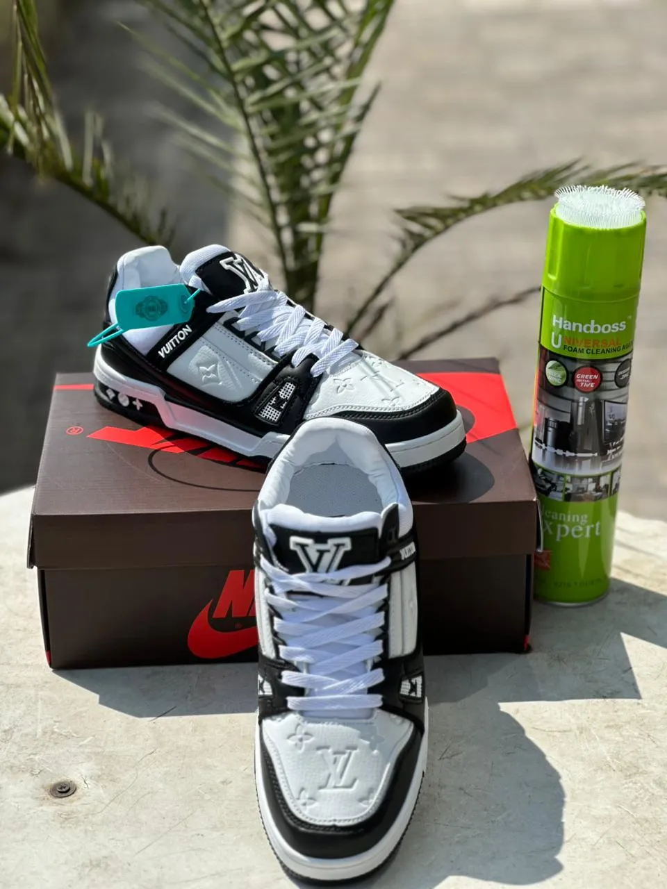 Louis Vuitton Skater Black White Micheal Kors Sneakers