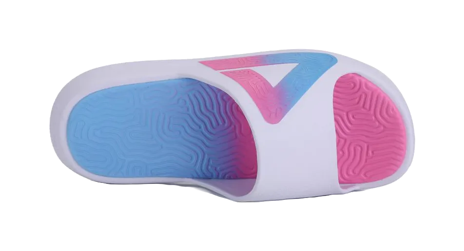 Rosin Ballet Slippers PEAK State Extremely Large Triangle 1.0 Slide Slippers Unisex White Pink Blue