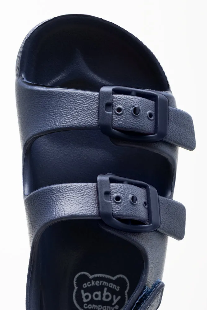 Double Strap Sandals Navy Ta Portal