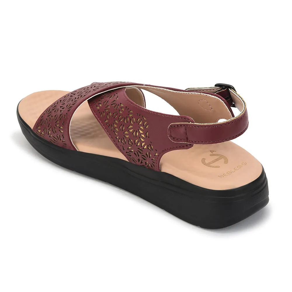 Healers Cherry Casual Sandal For Women ZUBIE-7E By Liberty Sword And Sandals Movies