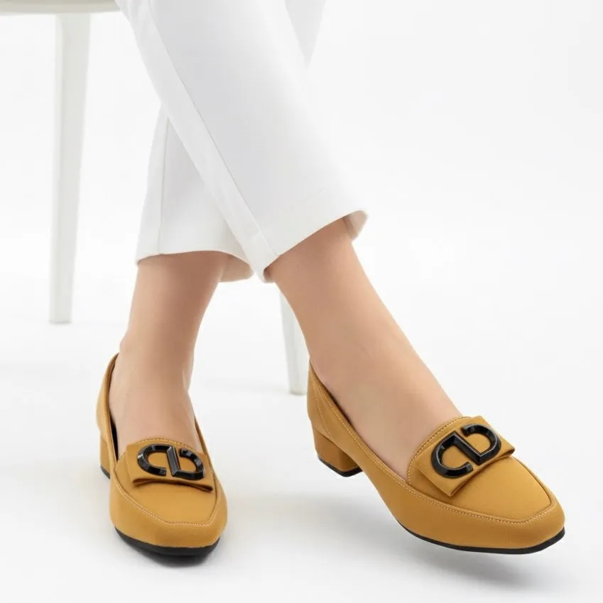 M0932 block heel Fake Basketball Shoes