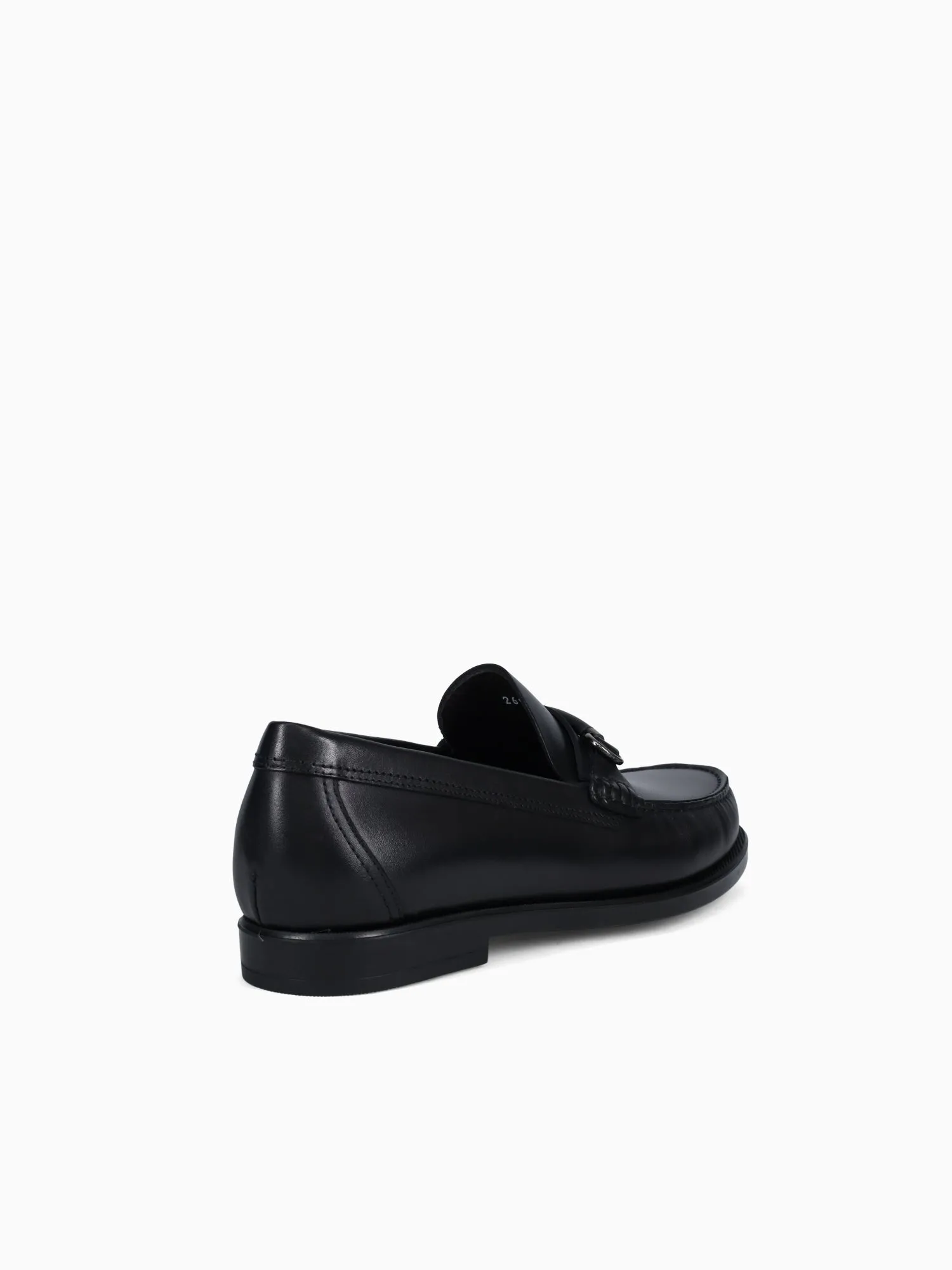 Macon Nero Cortina Pennies In Penny Loafers