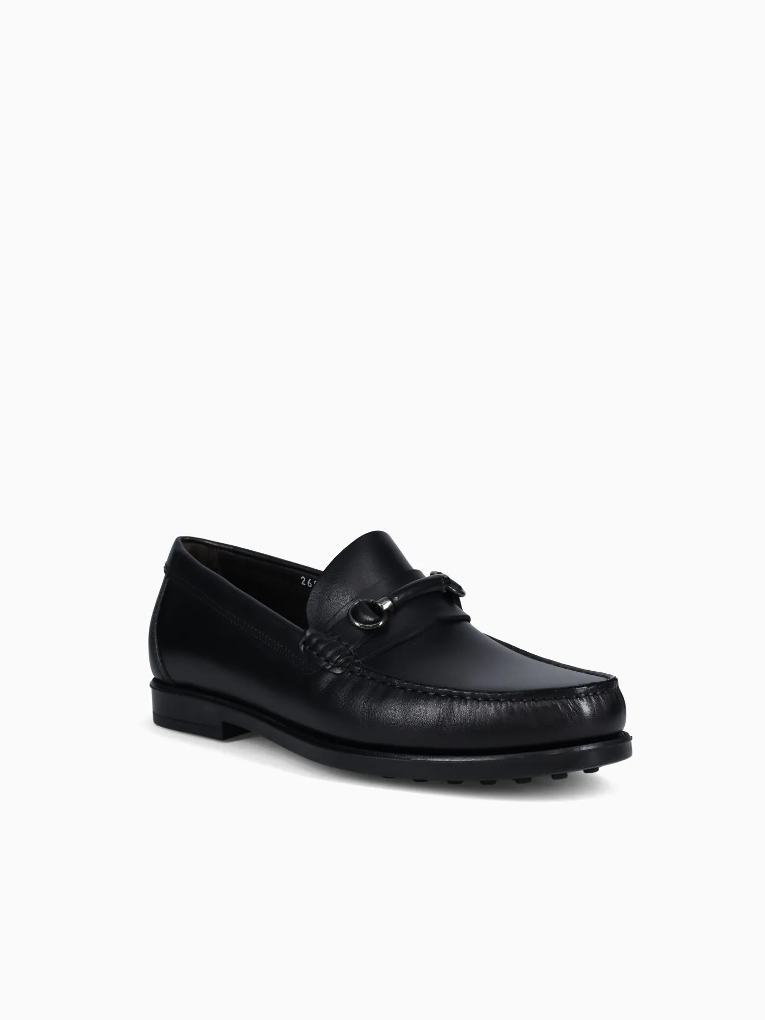 Macon Nero Cortina Width Penny Loafers