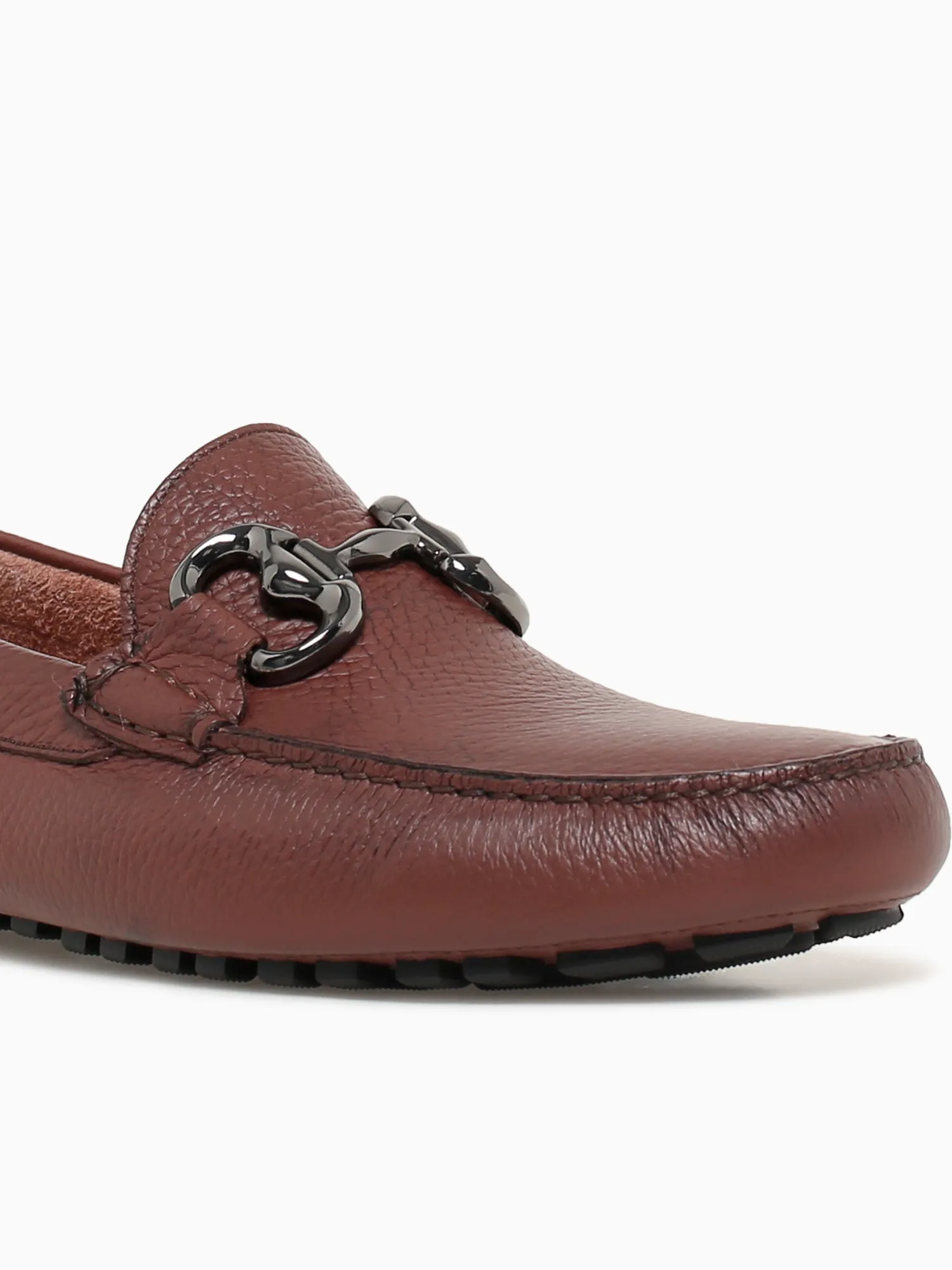 Madugan Cognac Dollaro Clowse Flat Shoes