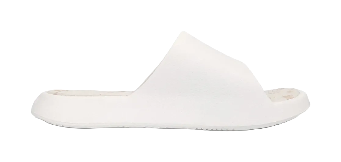 PEAK Tai Ji1.0 Quiet Cushioning Slide Slippers Unisex Ivory Yellow Easy Slides Shoes