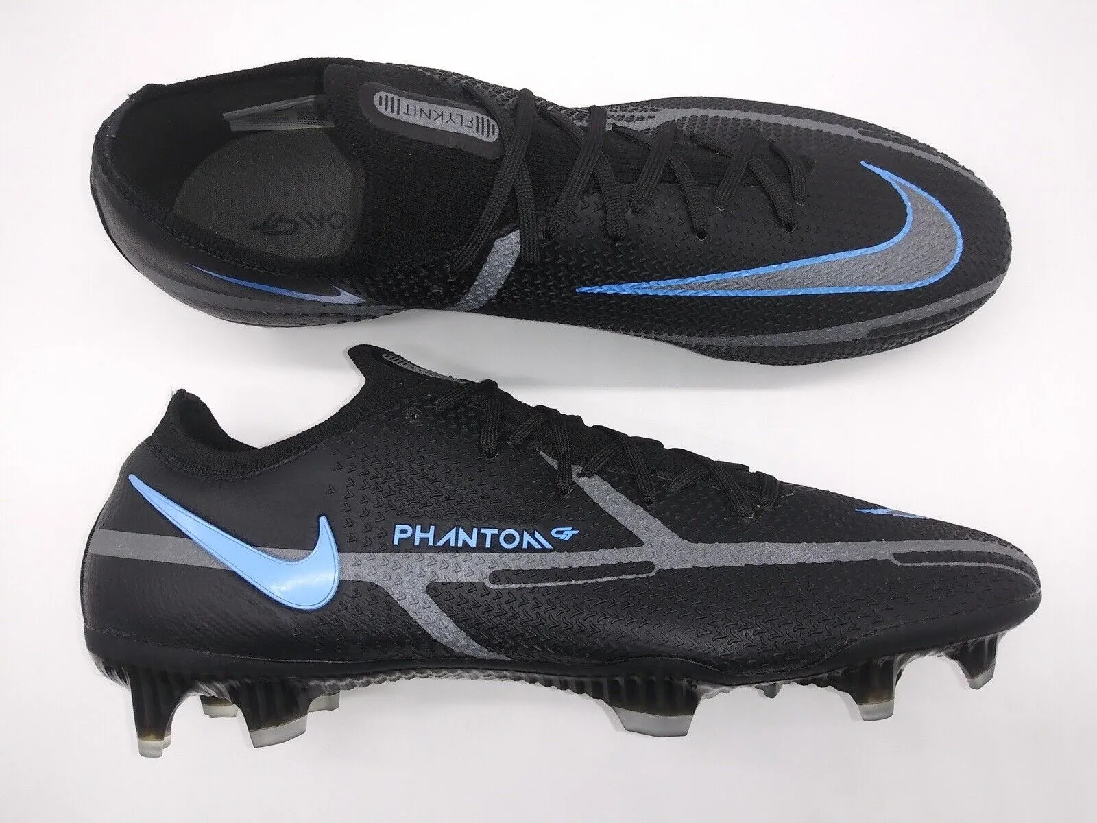 Nike Space Jam Shoes Nike  Phantom GT2 Elite Black Blue FG