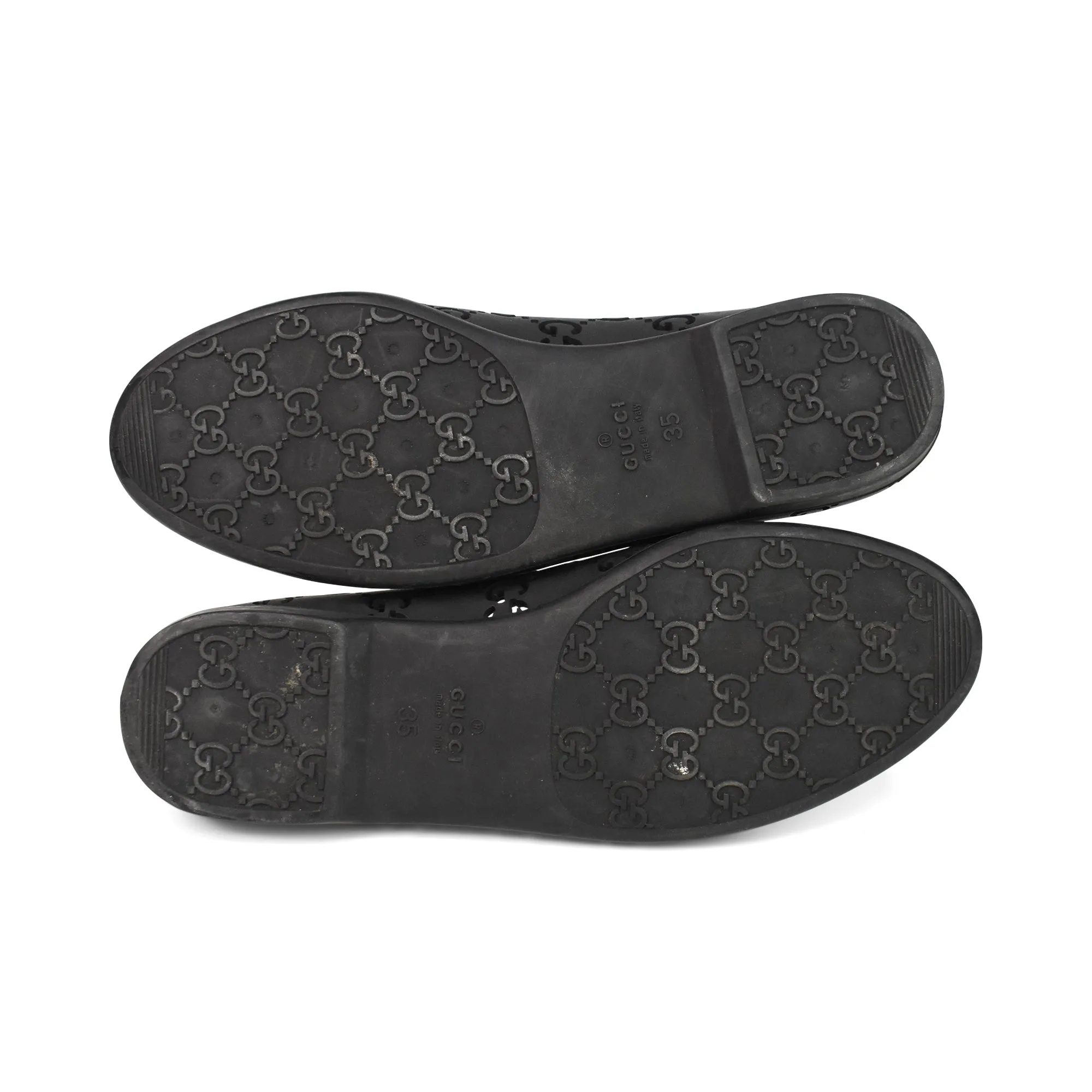 Elasticated Flat Shoes Gucci Flats - Women's 35