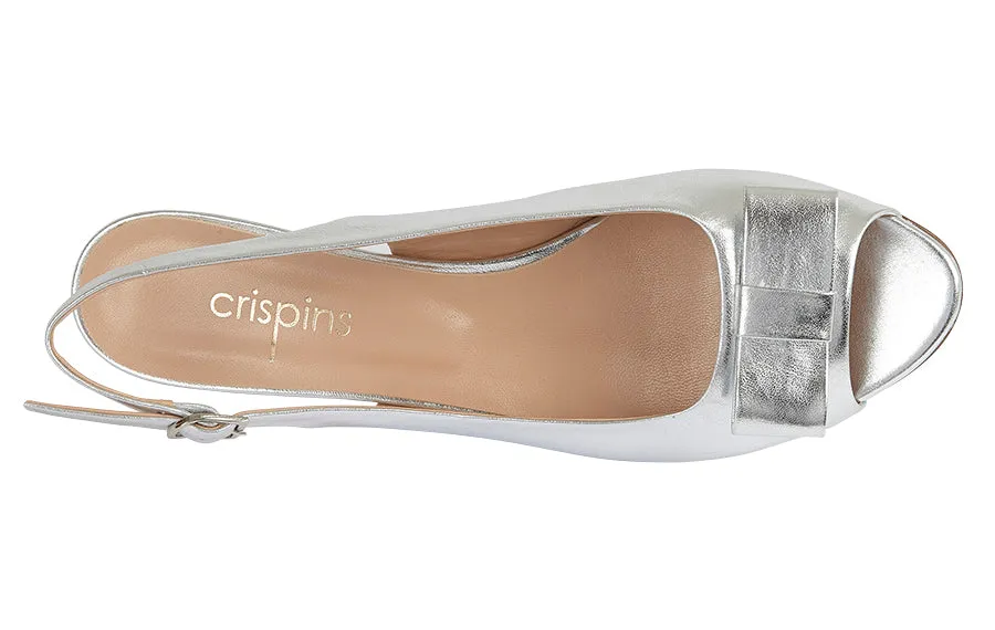 Mdf Tulip Silver Sas Dress Shoes