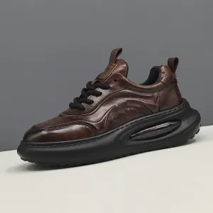 Men Casual Thick Soled Retro Leather Sneakers Air Jordan Og Casual