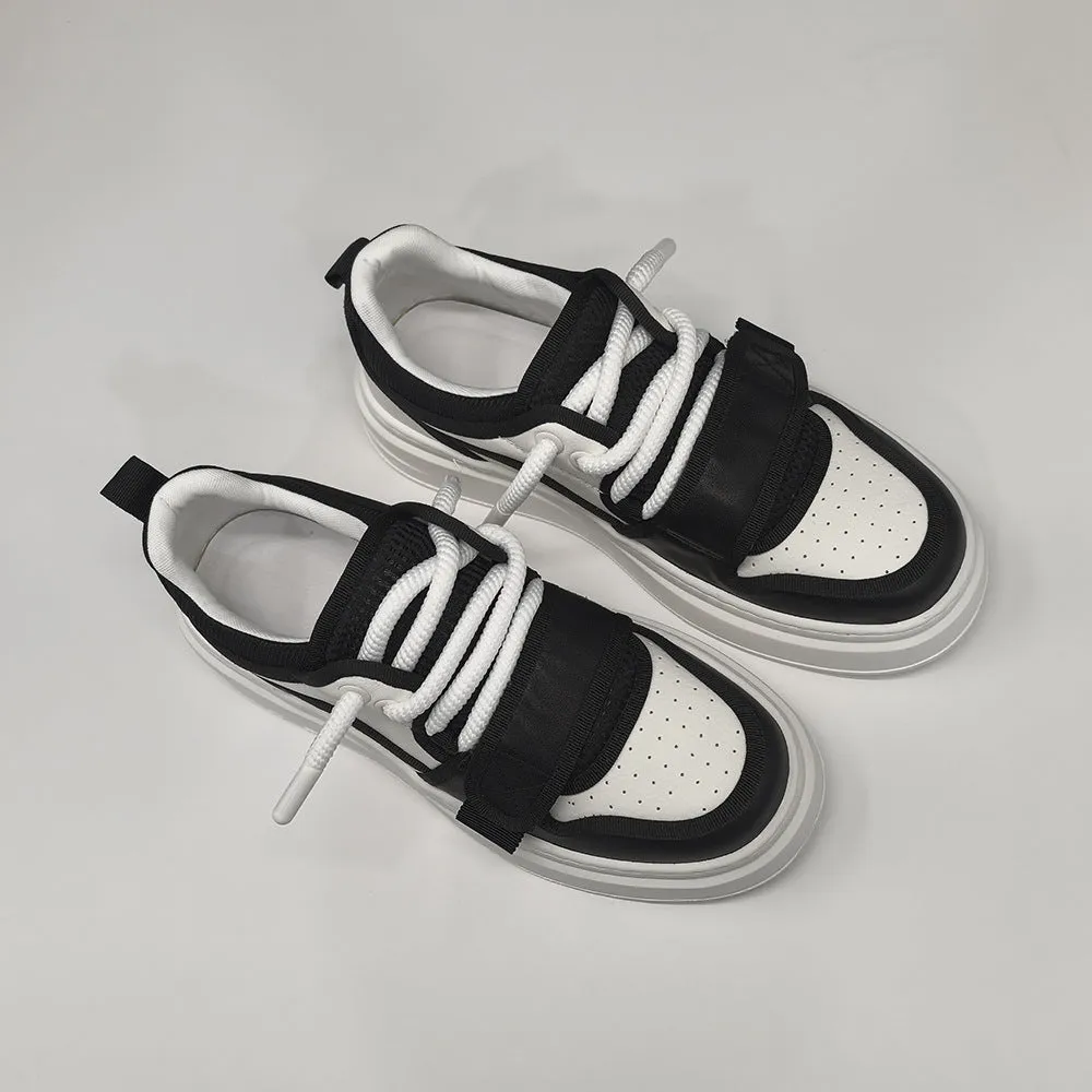 Men Fashion Breathable Velcro Tape Thick Soled Casual Shoes Country Casuals Discount Shoes Asheville Nc