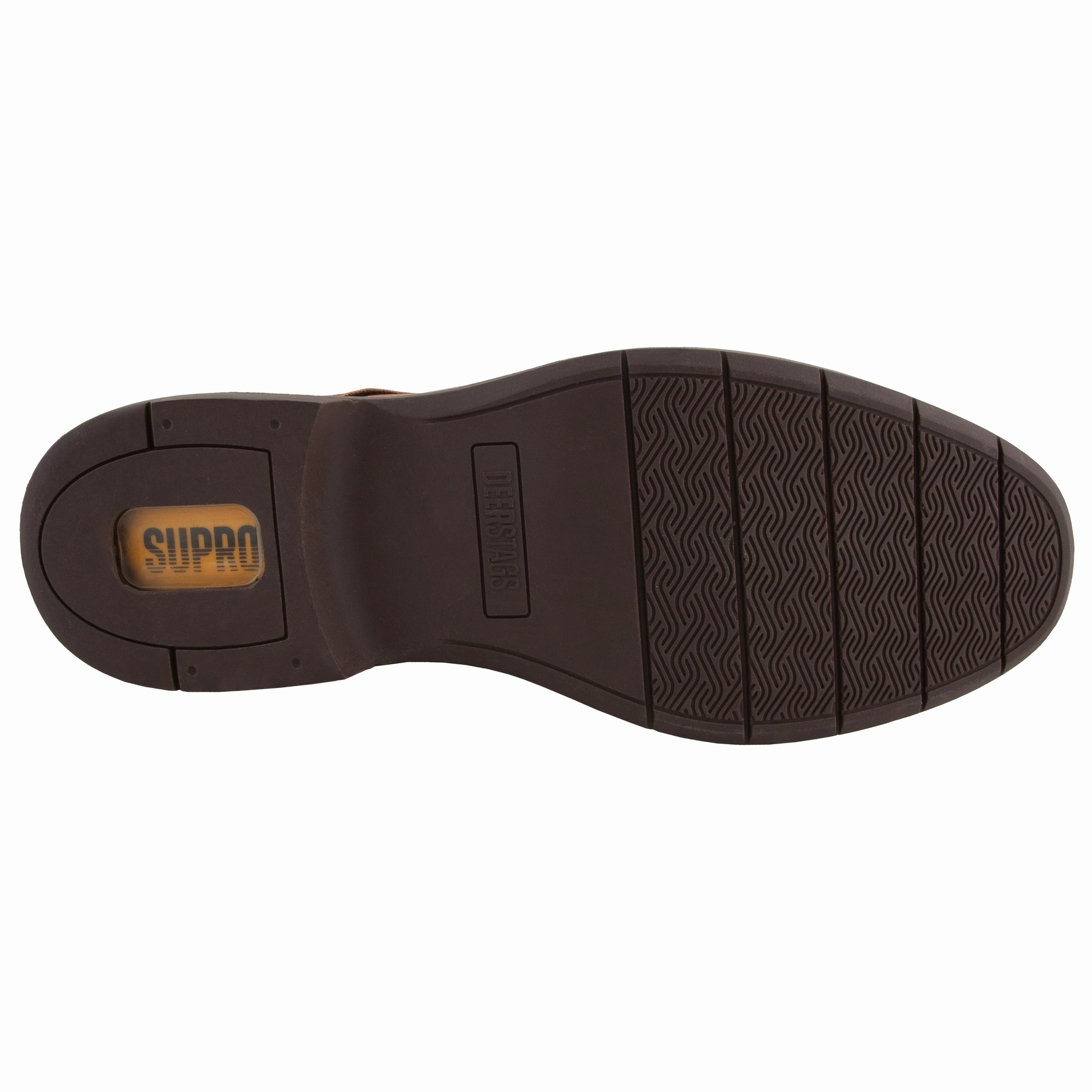 Men's Garfield in Coffee - NEW SUPRO Size Wide Dress Shoes