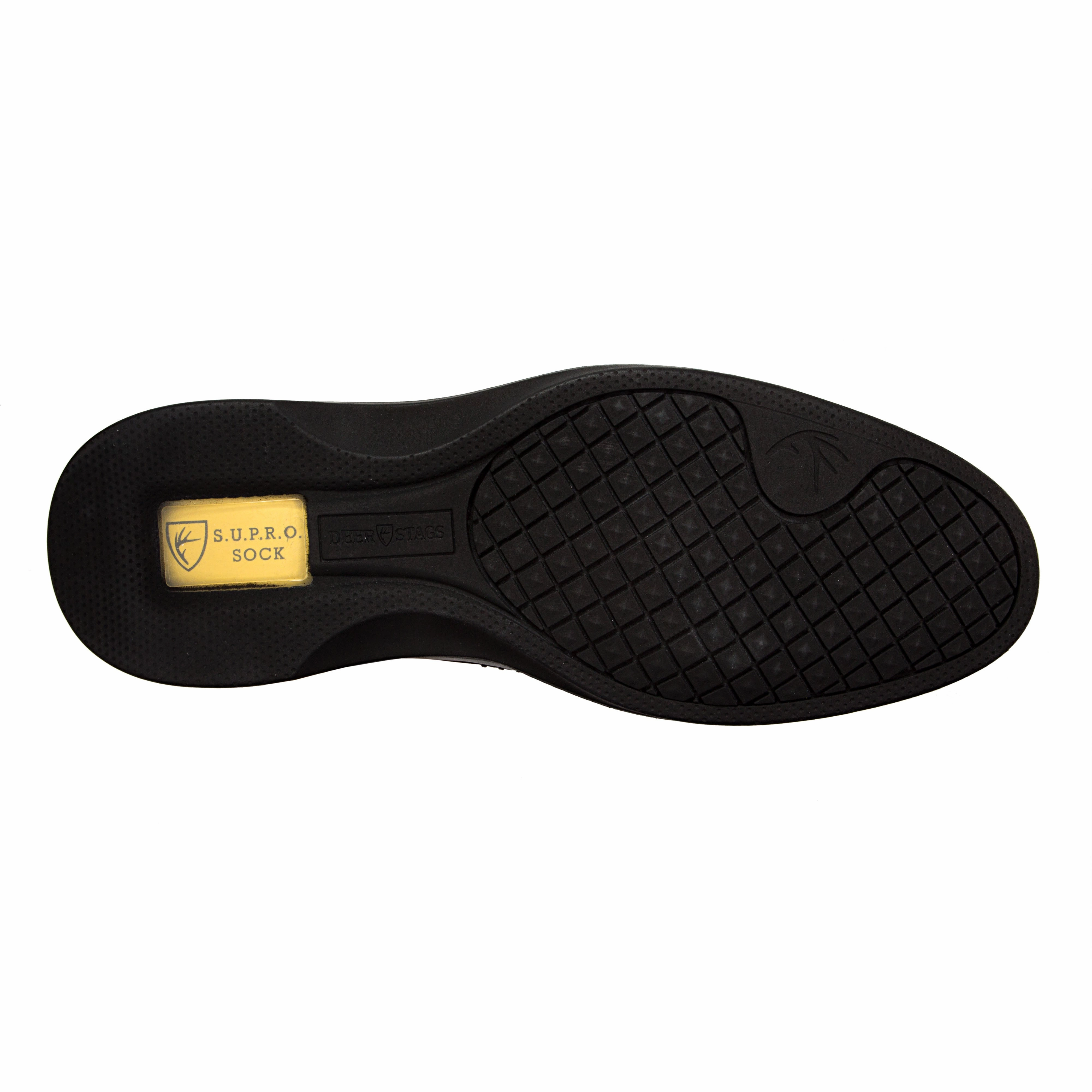 Silver Dress Shoes Wide Width Men's Porto in Black - NEW SUPRO