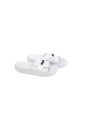 Men's Brand Logo Printed Slide,White Premium Casual Shoes