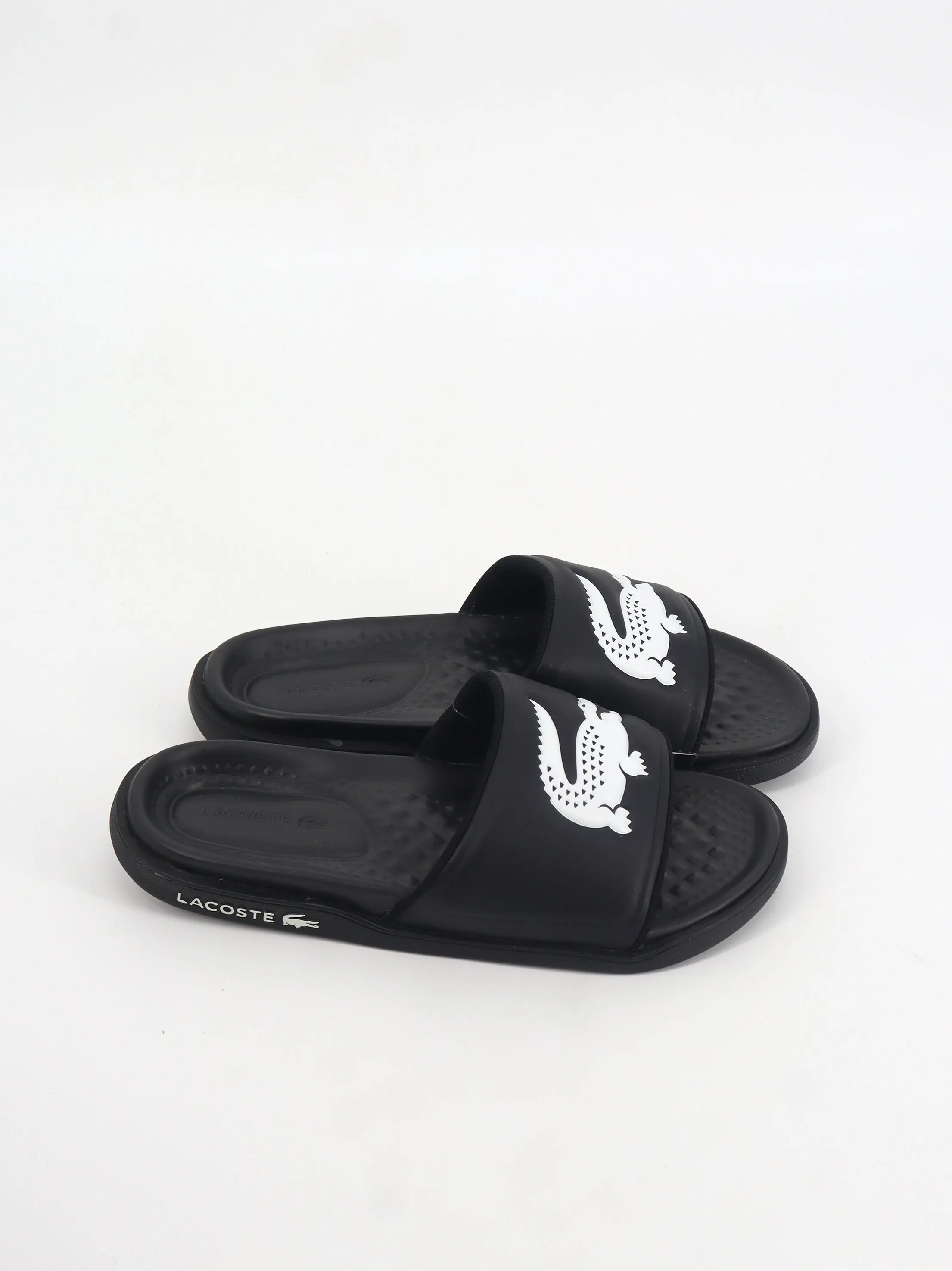 Casual Shoes Slip Ons Men's Brand Logo Printed Slippers,Black
