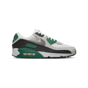 Nike Treadmill Shoes MENS NIKE AIR MAX 90_SUMMIT WHITE/SMOKE GREY-EVERGREEN AURA