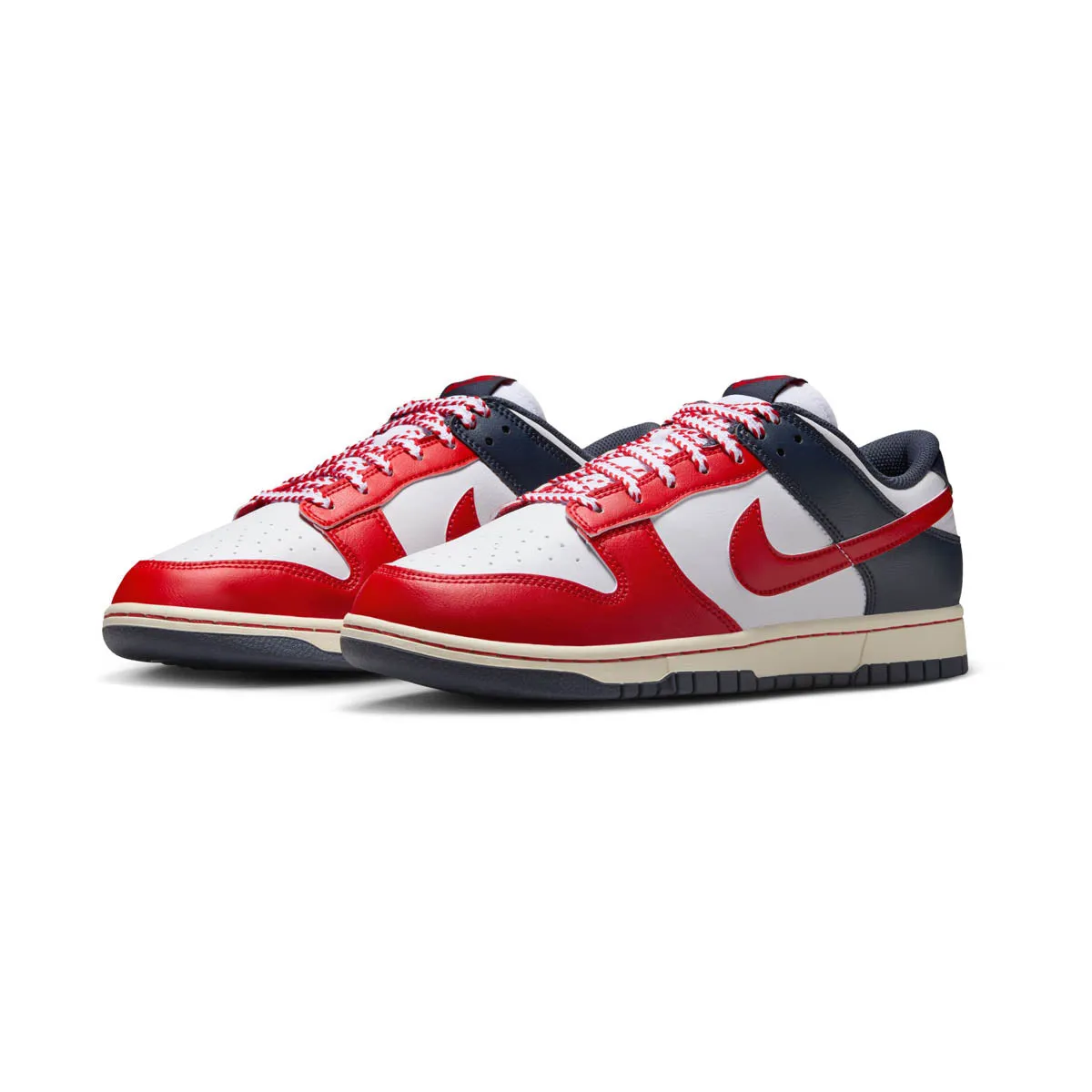 MENS NIKE DUNK LOW RETRO WHITE/UNIVERSITY RED_IM2222-100 Upcoming Nike Shoe Releases