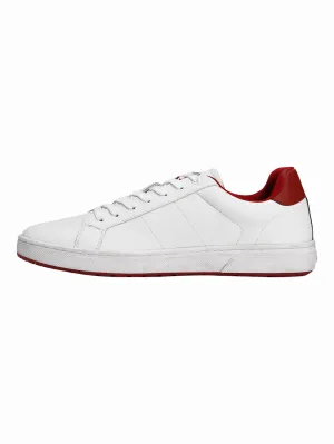 Men's White Colorblock Sneakers White Sneakers