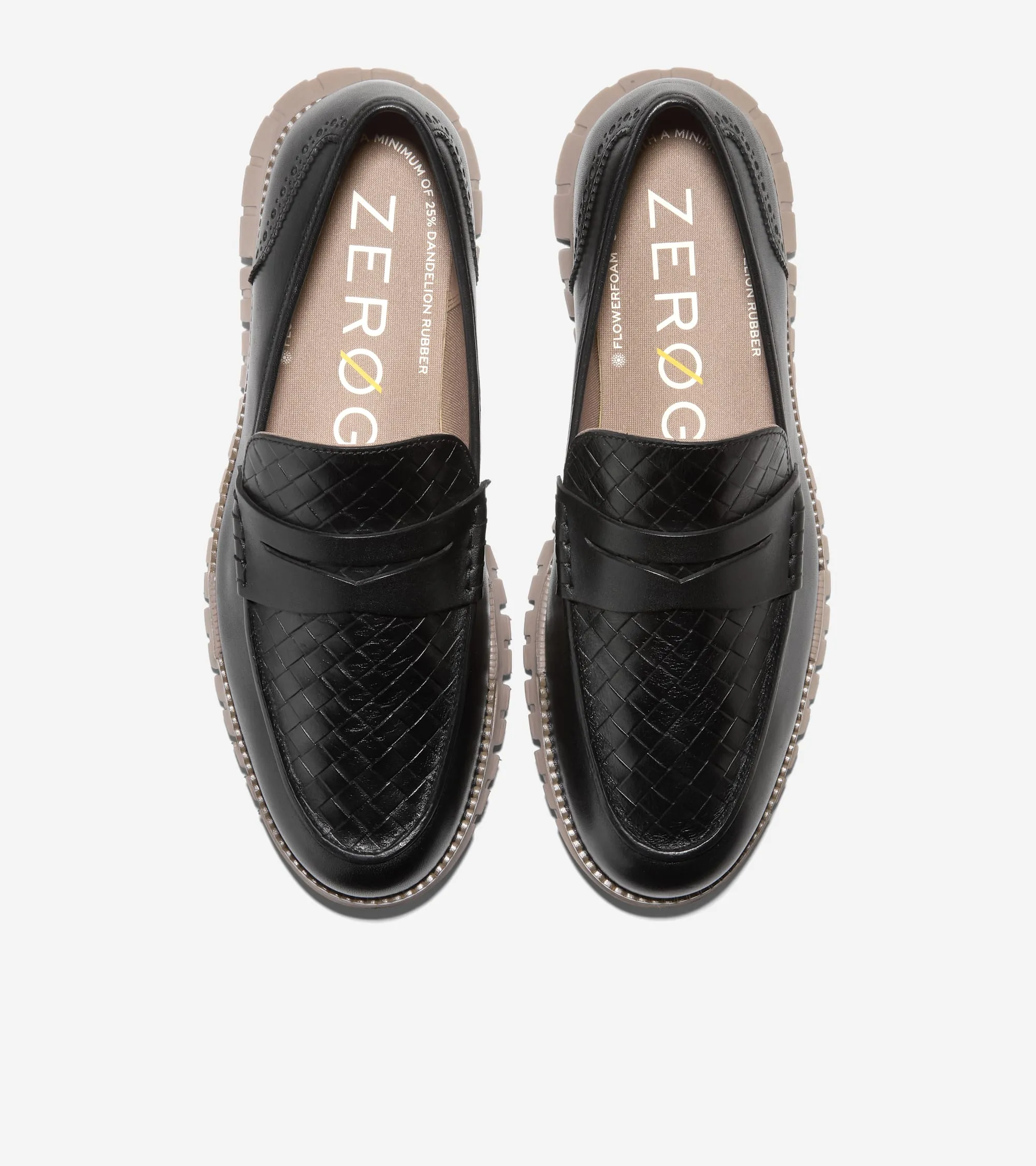 Men's ZERGRAND Remastered Penny Loafers Pearl Loafers