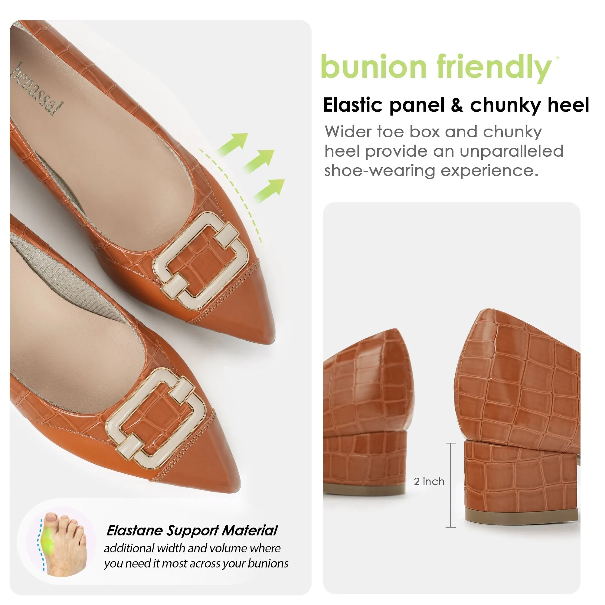 Brown Pumps Dress-Sophia