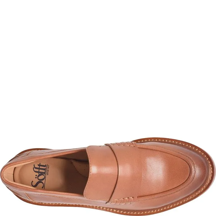 MERYL LUGGAGE Square Toe Penny Loafers