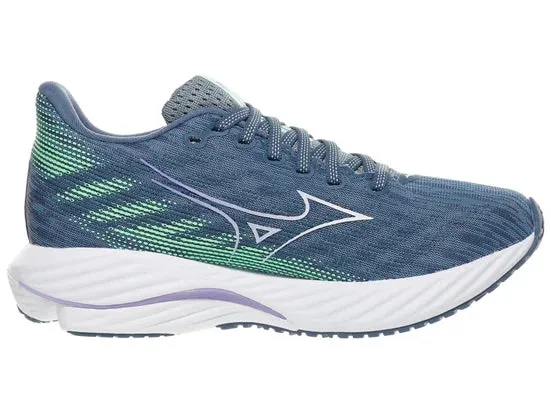 Mizuno | Wave Rider 28 | Women's | Citadel/White Sneakers Running Shoes